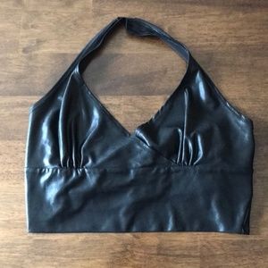 Forever 21 Halter Crop Top (Small)